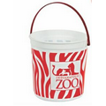 64 Oz. Full Color Plastic Bucket w/Handle